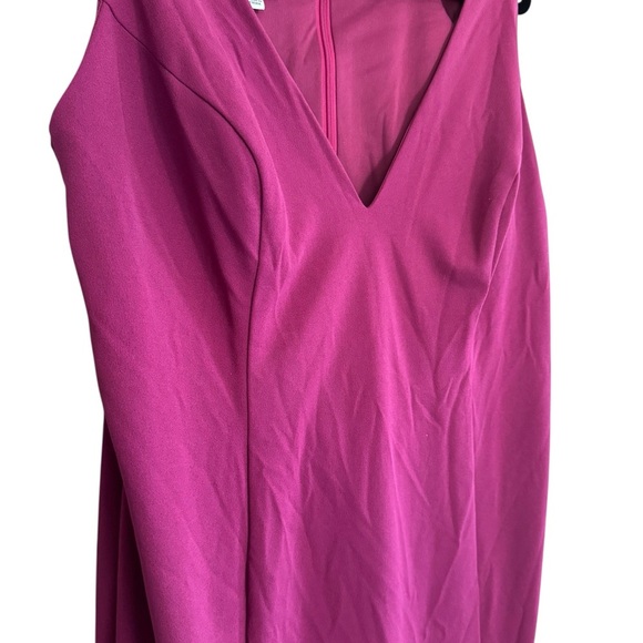 NWT David's Bridal Studio Berry Sleeveless Midi Dress VEN STYLE: D21NY22174V2W - Picture 2 of 9